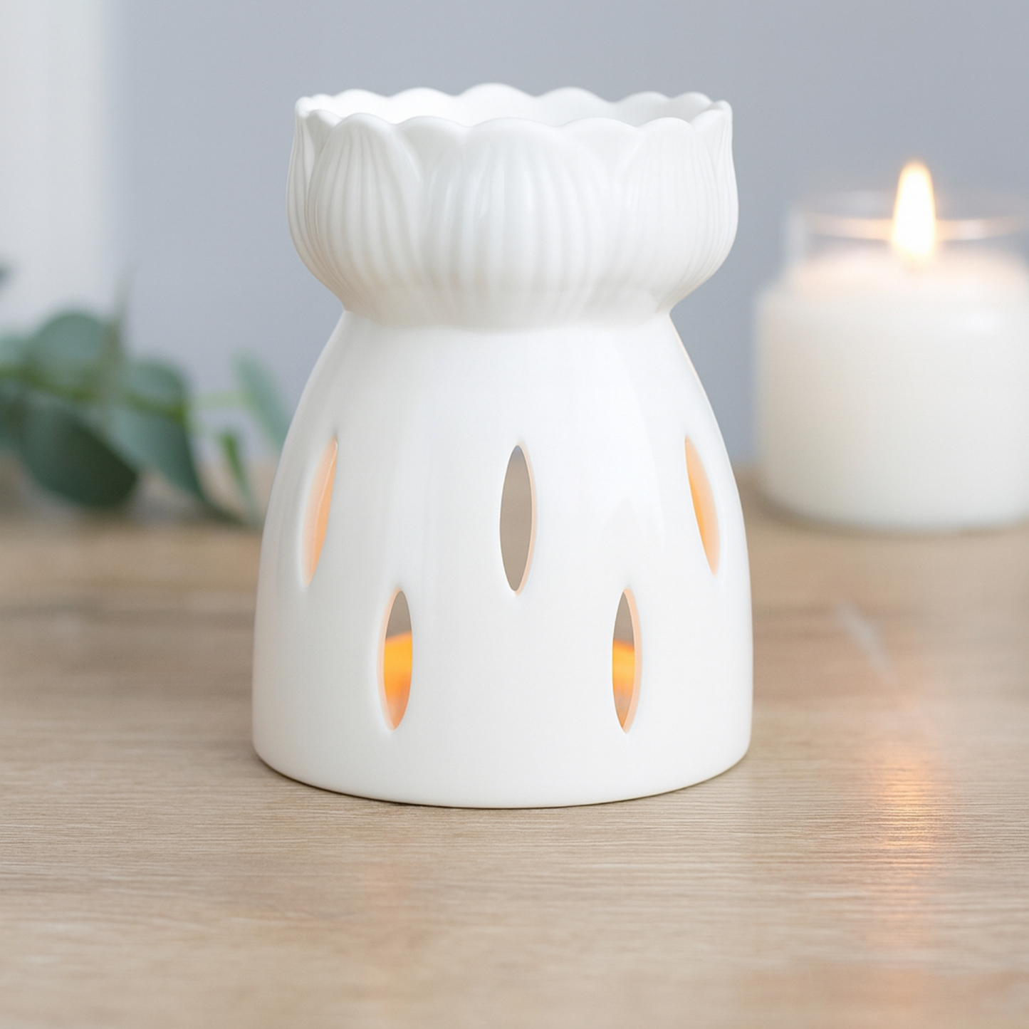 Brûleur Lotus Blanc